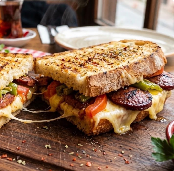 Kavurmalı Tost